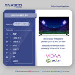 Nasco 50”UHD Smart Flat Television - Image 3