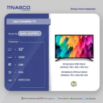 Nasco 32″ LED Digital Satellite Television - Image 2