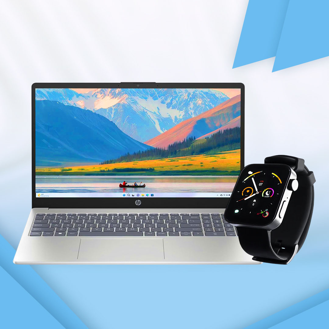e71801ce-7b28-4013-81d3-5d06282fe5dc_0095 HP i5 | 8GB RAM | 512GB SSD | 15-Fd0095wm - Free Kora Smart Watch (Neo) - Image 1