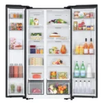 SAMSUNG 583L SIDE BY SIDE REFRIGERATOR - SILVER - Image 4